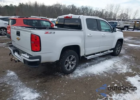 2018 Chevrolet Colorado Z71 из США, поврежденный, VIN 1GCGTDEN0J1252618